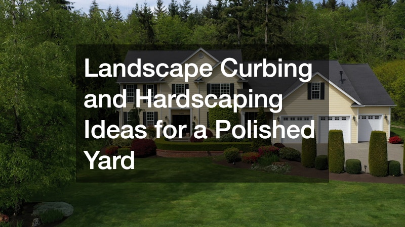 Landscape Curbing and Hardscaping Ideas for a Polished Yard